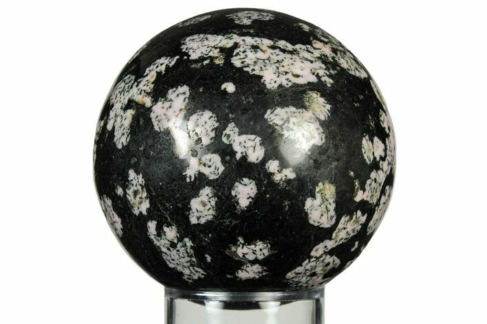 Polished Snowflake Stone Sphere - Pakistan #237789